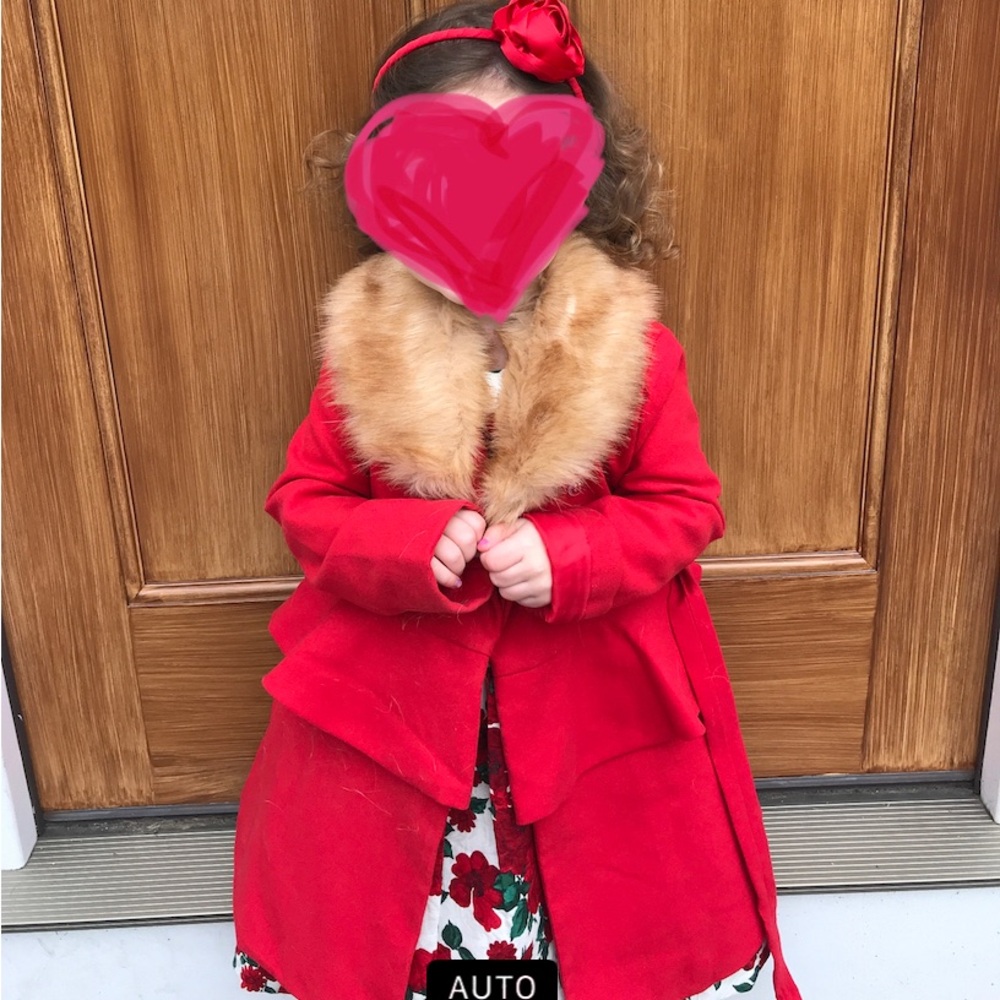 Red Holiday Coat Janie and Jack